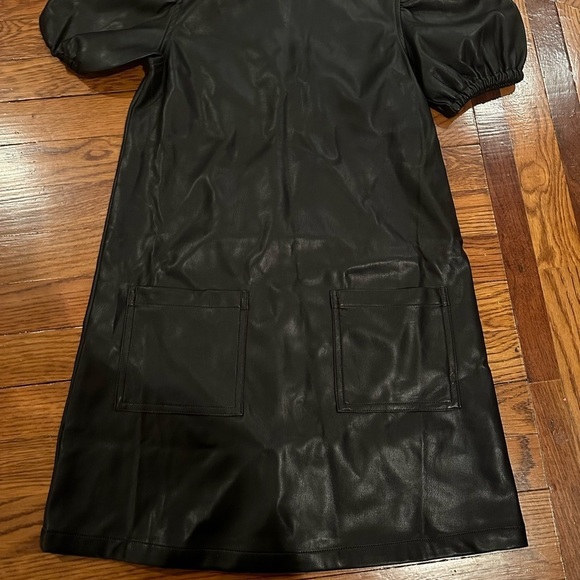 NWT Gap Kids Black Leather Dress Size Large - Picture 2 of 8